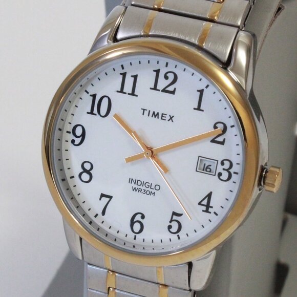 Timex Easy Reader Men's Quartz Watch With Expansion Bracelet 35mm - Picture 10 of 12